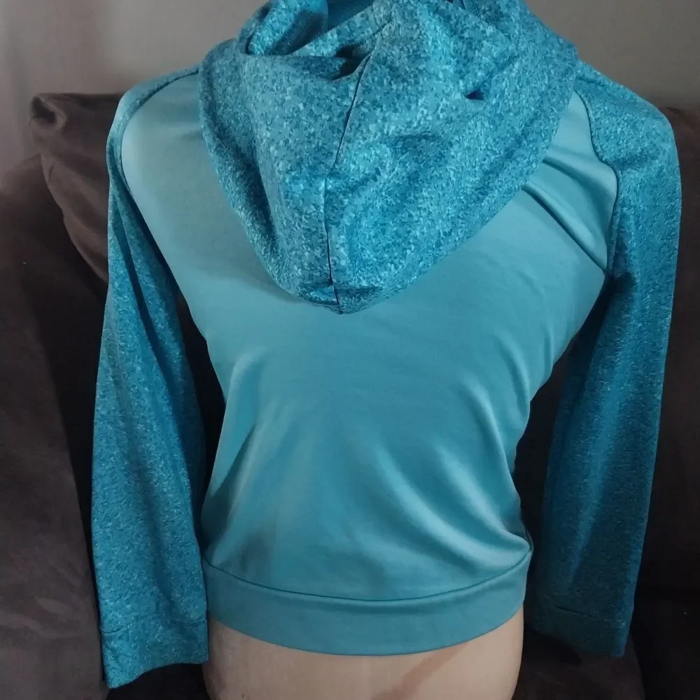 Champion Girl's Teal Zip-Up Jacket